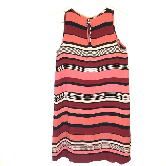 2/$25 - Loft - Multicolor Sleeveless Striped Shift Dress - Picture 6 of 8
